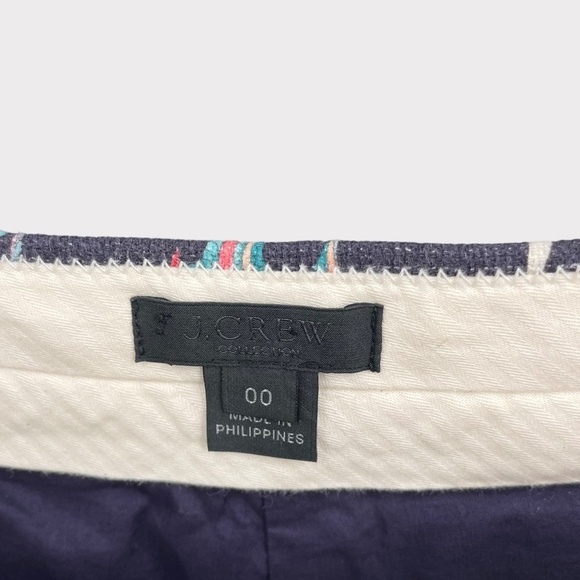 J Crew Blue Ratti Under the Sea Patio Pant - Picture 5 of 10